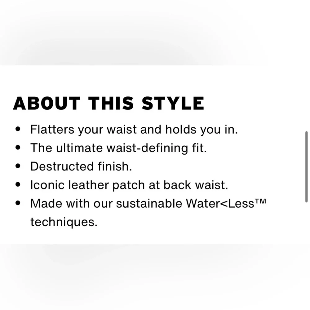 Levi's - 721 High Rise Skinny Blue Jean - 27 - Picture 10 of 10
